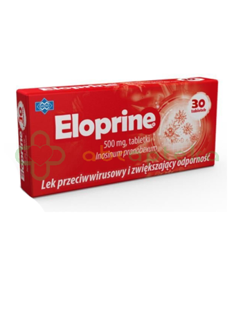 Eloprine, 500 mg, 30 tabletek