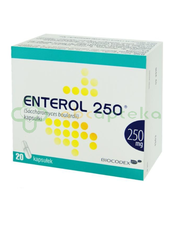 Enterol, 250 mg, 20 kapsułek