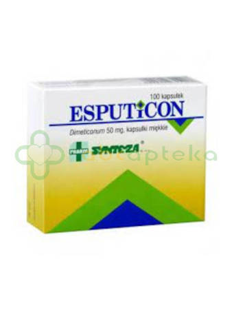 Esputicon, 50 mg, 100 kapsułek