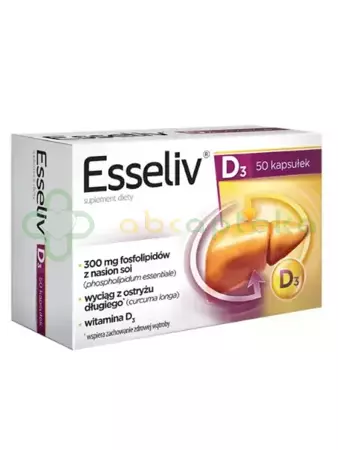 Esseliv D3, 50 kapsułek