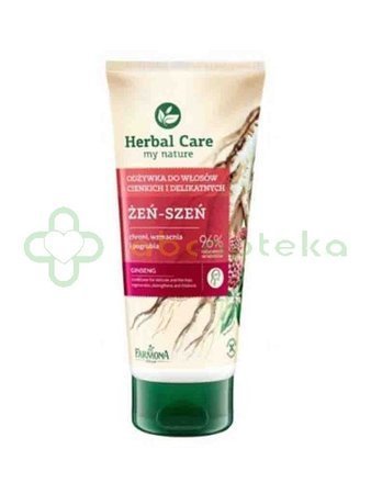 Farmona Herbal Care, odżywka do włosów cienkich i delikatnych, żen-szeń, 200 ml