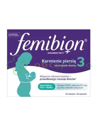 Femibion 3 Karmienie        56 tabletek + 56 kapsułek