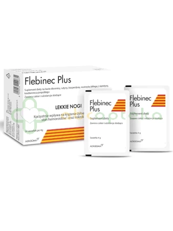 Flebinec Plus,   14 saszetek