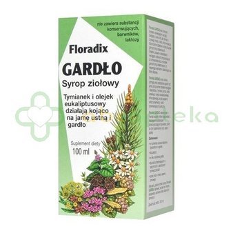 Floradix Gardło syrop, 100 ml