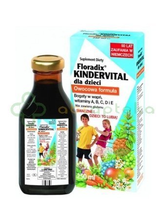 Floradix Kindervital dla dzieci, 250 ml