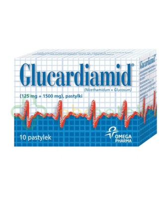 Glucardiamid, 10 pastylek do ssania
