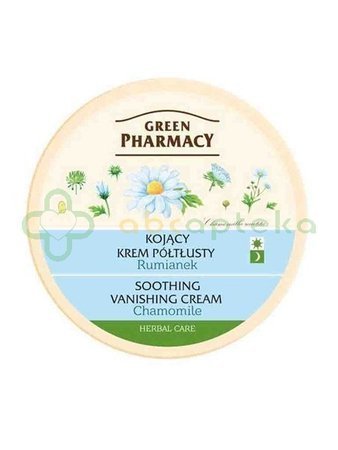 Green Pharmacy, kojący krem do twarzy, półtłusty, rumianek, 150 ml