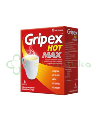 Gripex Hot Max, 8 saszetek