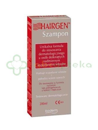 Hairgen, szampon do stosowania w łysieniu rozlanym lub androgenowym u kobiet i mężczyzn, 200 ml