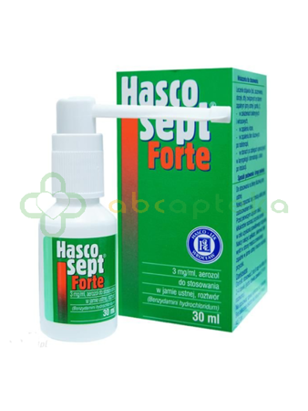 Hascosept Forte, 3mg/ml, aerozol, 30 ml
