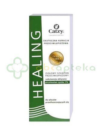 Healing Herbal, ziołowy szampon przeciwłupieżowy, włosy przetłuszczające się, 200 ml