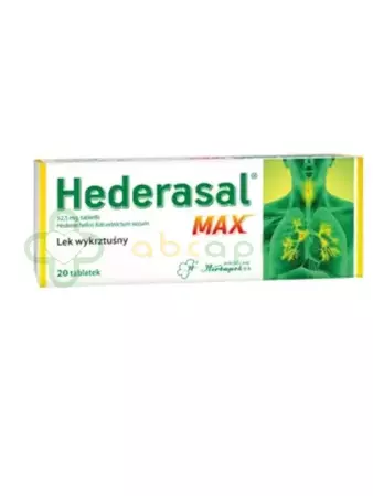 Hederasal MAX 52.5 mg 20 tabletek