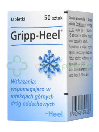 Heel Gripp-Heel, 50 tabletek
