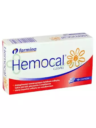 Hemocal,                            10 czopków