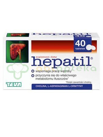 Hepatil 150 mg, 40 tabletek