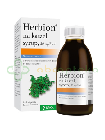 Herbion, 30 mg/5 ml, syrop, 150 ml