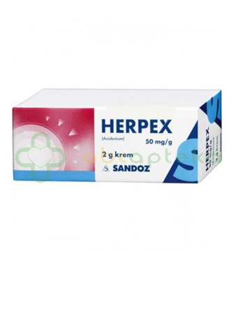 Herpex 50 mg/g krem 2 g