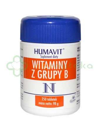 Humavit N witaminy z grupy B 250 tabletek