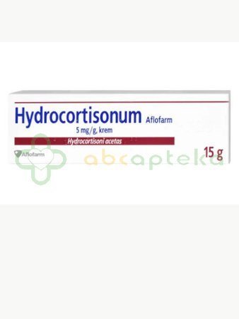 Hydrocortisonum Aflofarm, 5 mg/g, krem, 15 g