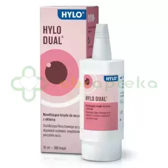 Hylo-Dual krople do oczu z ektoiną 10 ml