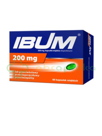 Ibum, 200 mg, 60 kapsułek