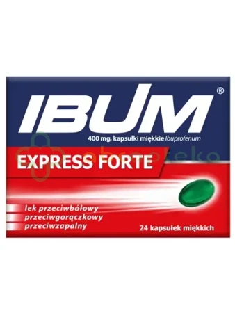 Ibum Express Forte, 400 mg, 24 kapsułki