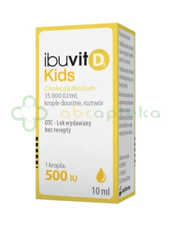 Ibuvit D3 Kids 15000 IU, krople,       10 ml