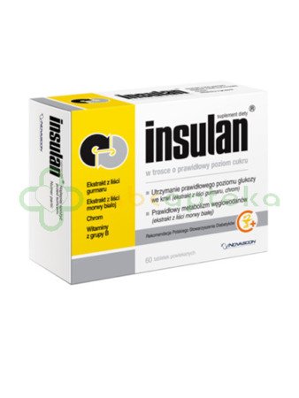 Insulan 60 tabletek powlekanych
