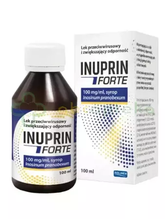 Inuprin Forte, syrop, 100 mg/ml, 100ml