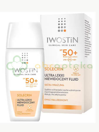 Iwostin Solecrin Ultra Lekki Fluid SPF 50+, 40 ml