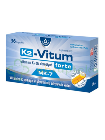 K2-Vitum Forte, 36 kapsułek