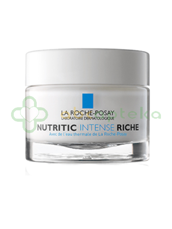 La Roche-Posay, Nutritic Intense Riche, intensywna kuracja odżywczo-regenerująca dla skóry bardzo suchej, 50 ml