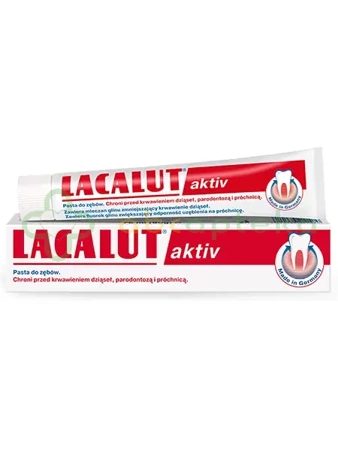 Lacalut Aktiv, pasta do zębów,   100 ml