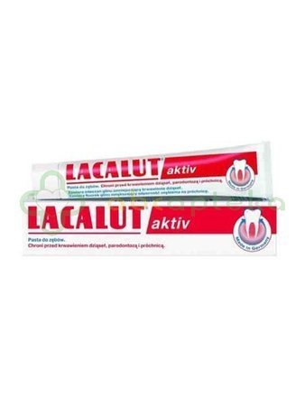 Lacalut aktiv, pasta do zębów, 75 ml