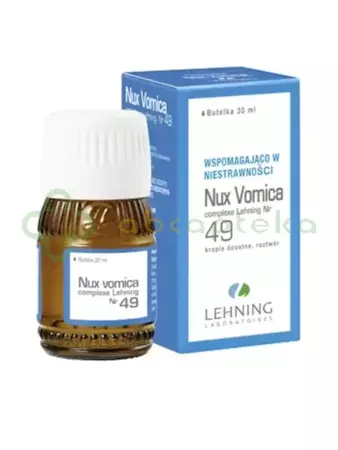 Lehning, Nux vomica Complexe Nr 49, krople 30 ml