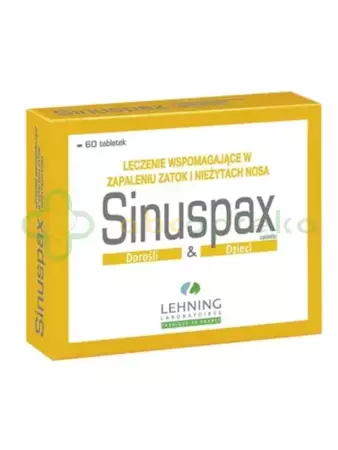 Lehning Sinuspax, 60 tabletek
