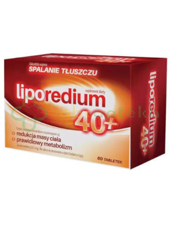 Liporedium 40+, 60 tabletek