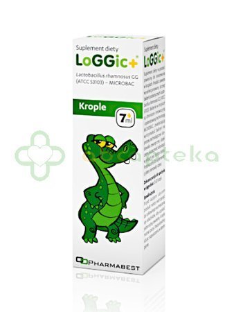 LoGGic +, krople, 7 ml | DATA WAŻNOŚCI 28.02.2025