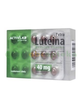 Luteina Extra Activlab Pharma, 30 kapsułek