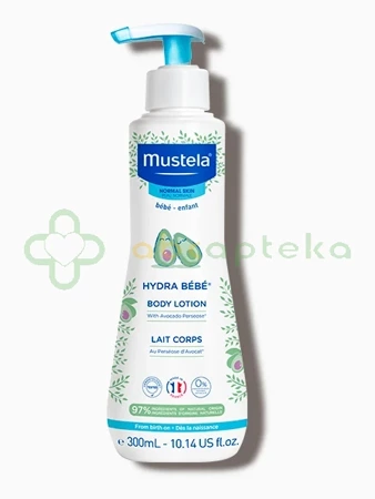 MUSTELA Hydra Bébé Mleczko do ciała z organicznym awokado 750 ml