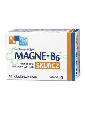 Magne B6 Skurcz, 30 tabletek