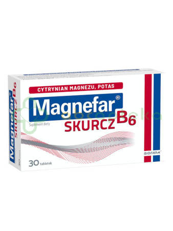 Magnefar B6 Skurcz, 30 tabletek