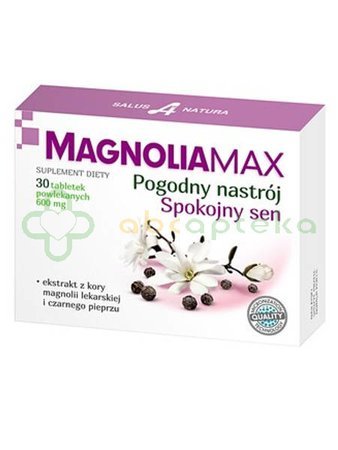 Magnoliamax 600 mg, 30 tabletek