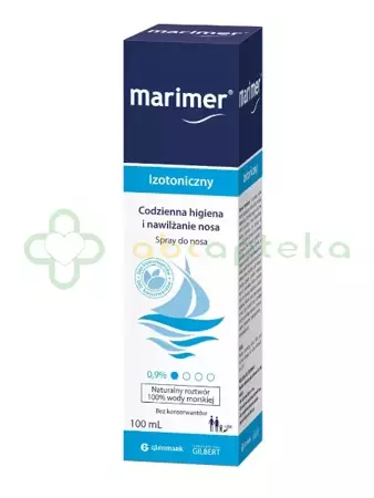 Marimer, woda morska, spray izotoniczny, 100 ml