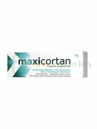 Maxicortan 10 mg/g krem 15 g