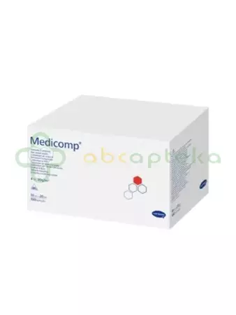 Medicomp, kompresy niejałowe z włókniny, 10 cm x 20 cm, 100 sztuk