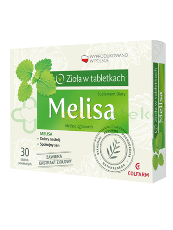 Melisa, 30 tabletek powlekanych