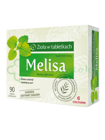 Melisa, 90 tabletek powlekanych