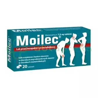 Moilec, 7,5 mg, 20 tabletek