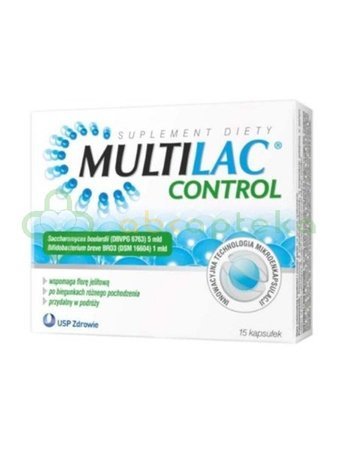 Multilac Control, 15 kapsułek